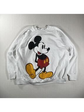 Vintage 80s Mickey Mouse Cartoon Graphic Sweater